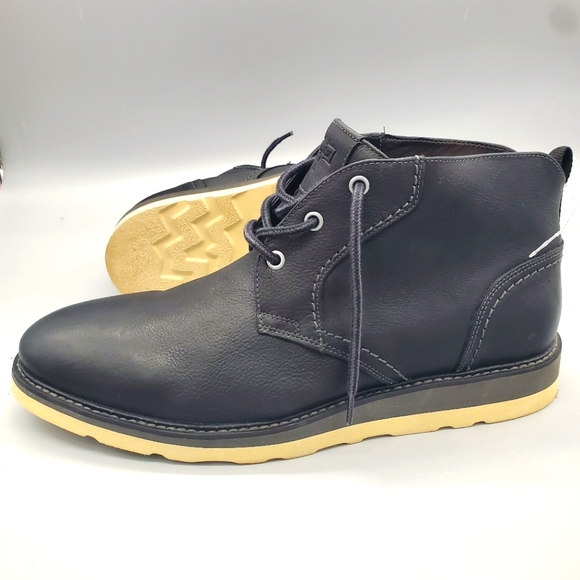 Flg Ltd Shoes Flag Ltd Mens Bryson Vibram Waterproof Leather Chukka